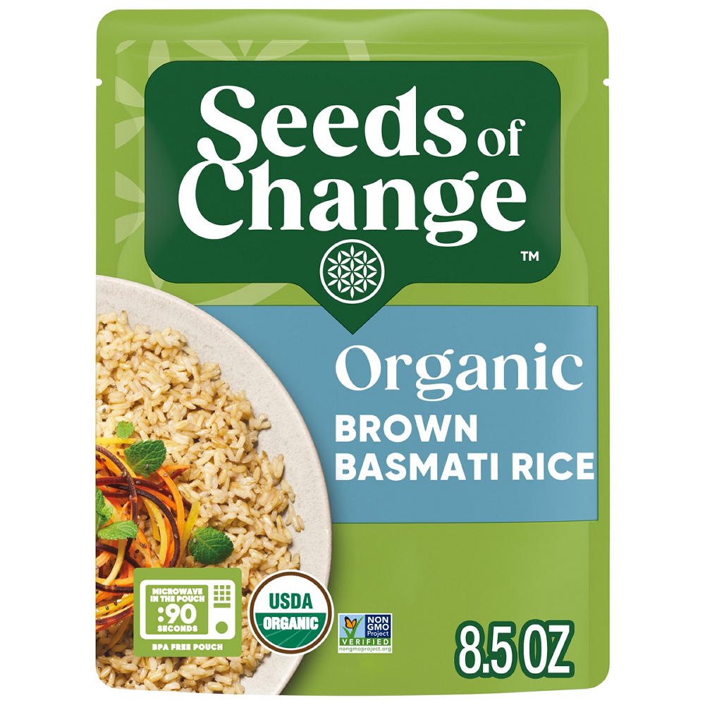 Seeds of Change Organic Brown Basmati Rice, 8.5 oz