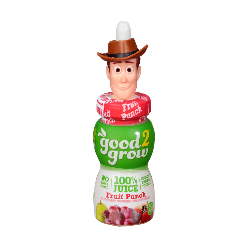 good2grow 100% Fruit Punch - Assorted Characters, 6 oz