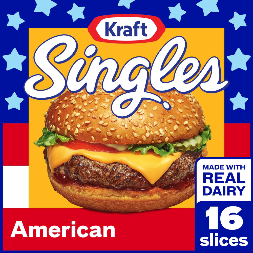 Kraft Singles American Slices, 16 ct