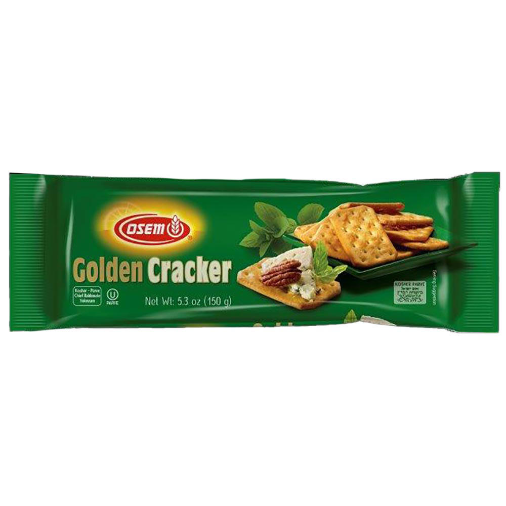 Osem Kosher Golden Crackers, 5.3 oz