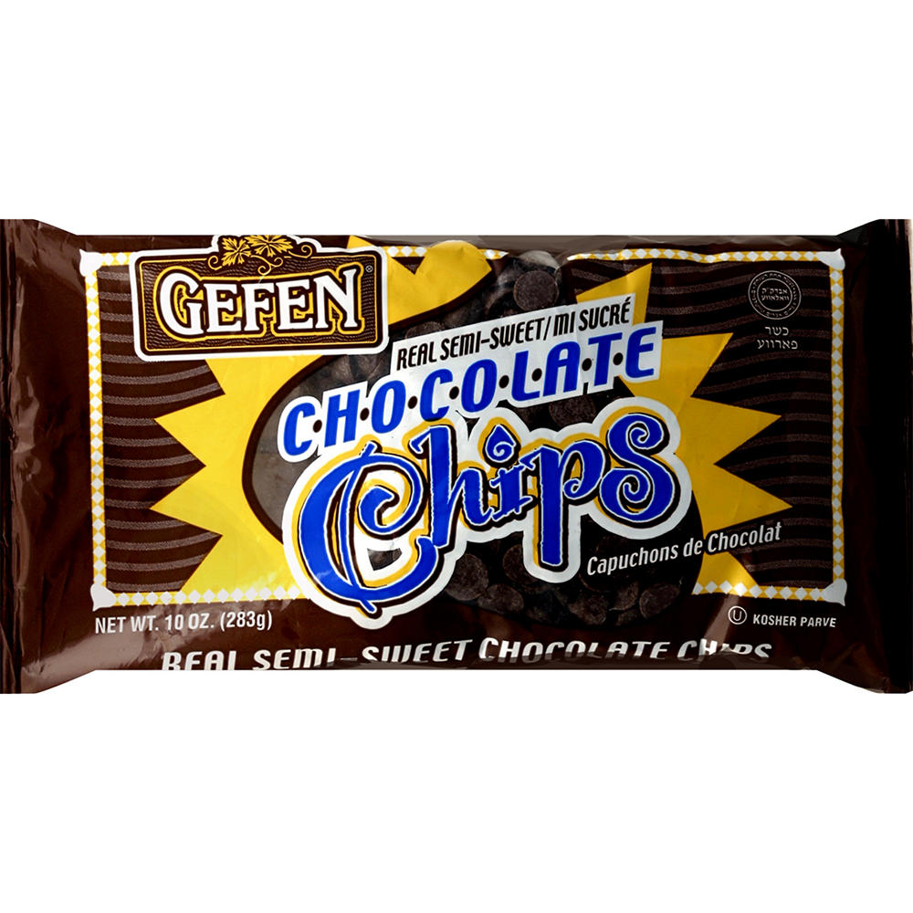 Gefen Kosher Real Semi Sweet Chocolate Chips, 10 oz