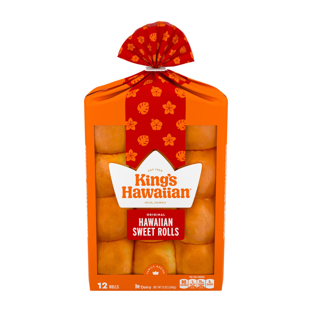 King's Hawaiian Original Sweet Rolls, 12 ct