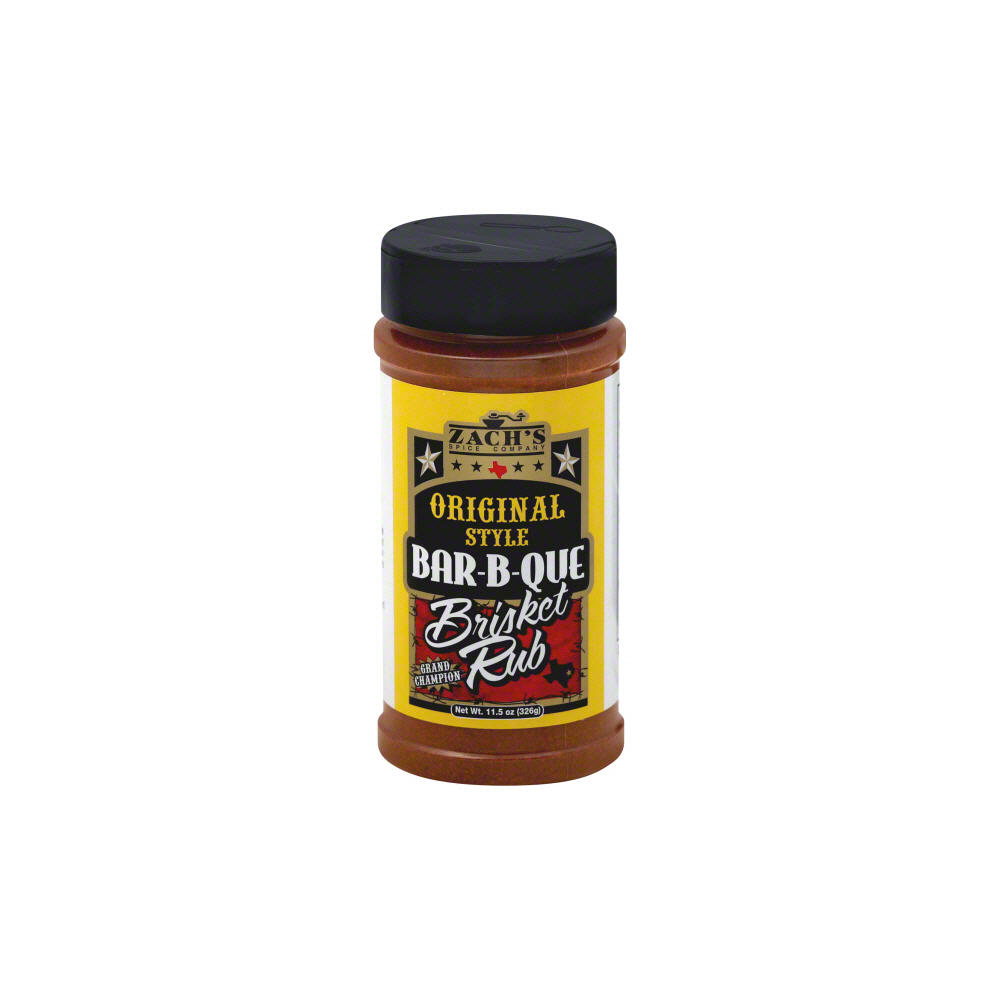 Zach's Spice Co. Original Style Bar-B-Que Brisket Rub, 11.5 oz