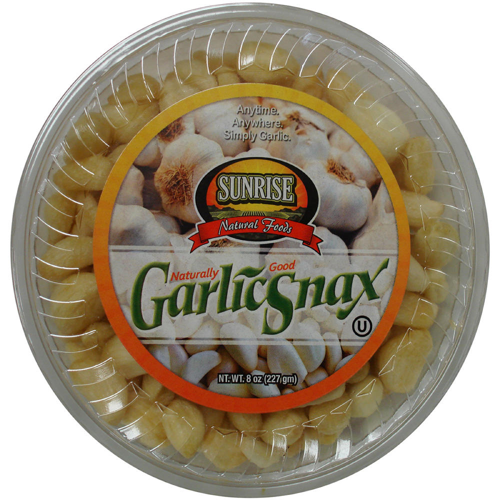Sunrise Natural Foods Garlic Snax, 8 oz
