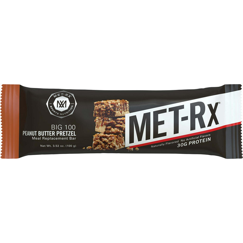 MET-Rx 30g Protein Meal Replacement Bar - Peanut Butter Pretzel, 3.52 oz