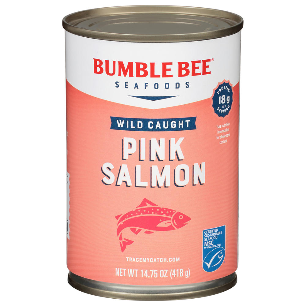 Bumble Bee Wild Caught Pink Salmon , 14.75 oz