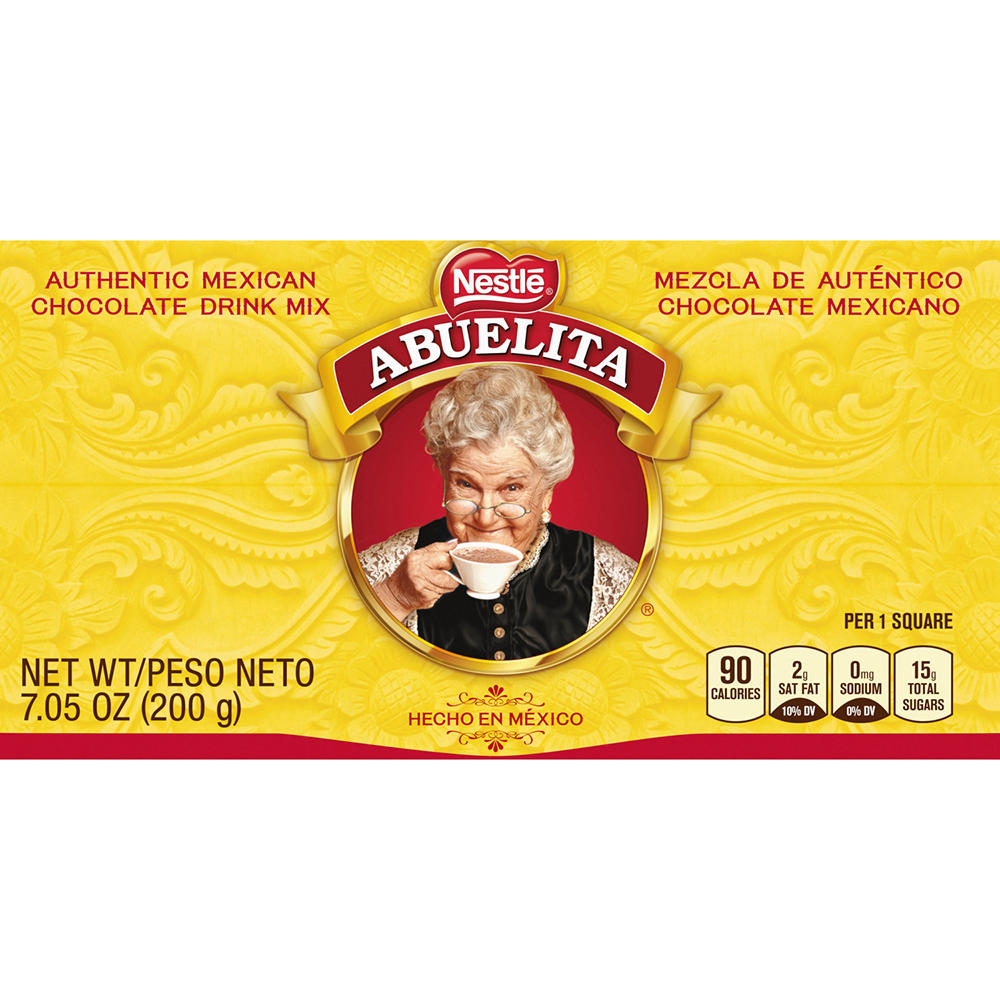 Nestle Abuelita Authentic Mexican Hot Chocolate Drink Mix Bar, 7.05 oz