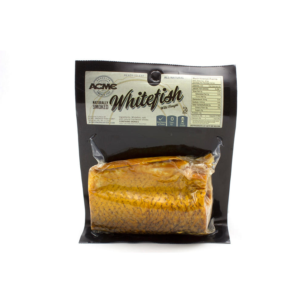 Frozen Smoked Whitefish Cuts, Wild Caught, 16 oz