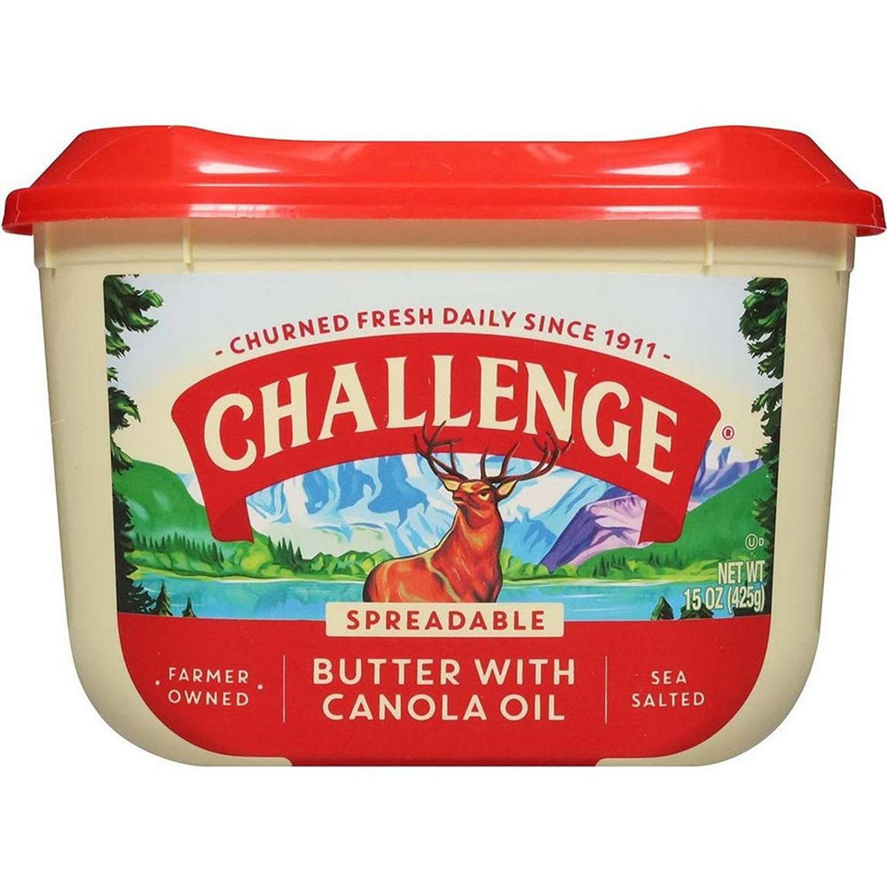 Challenge Spreadable Butter with Canola Oil, 15 oz