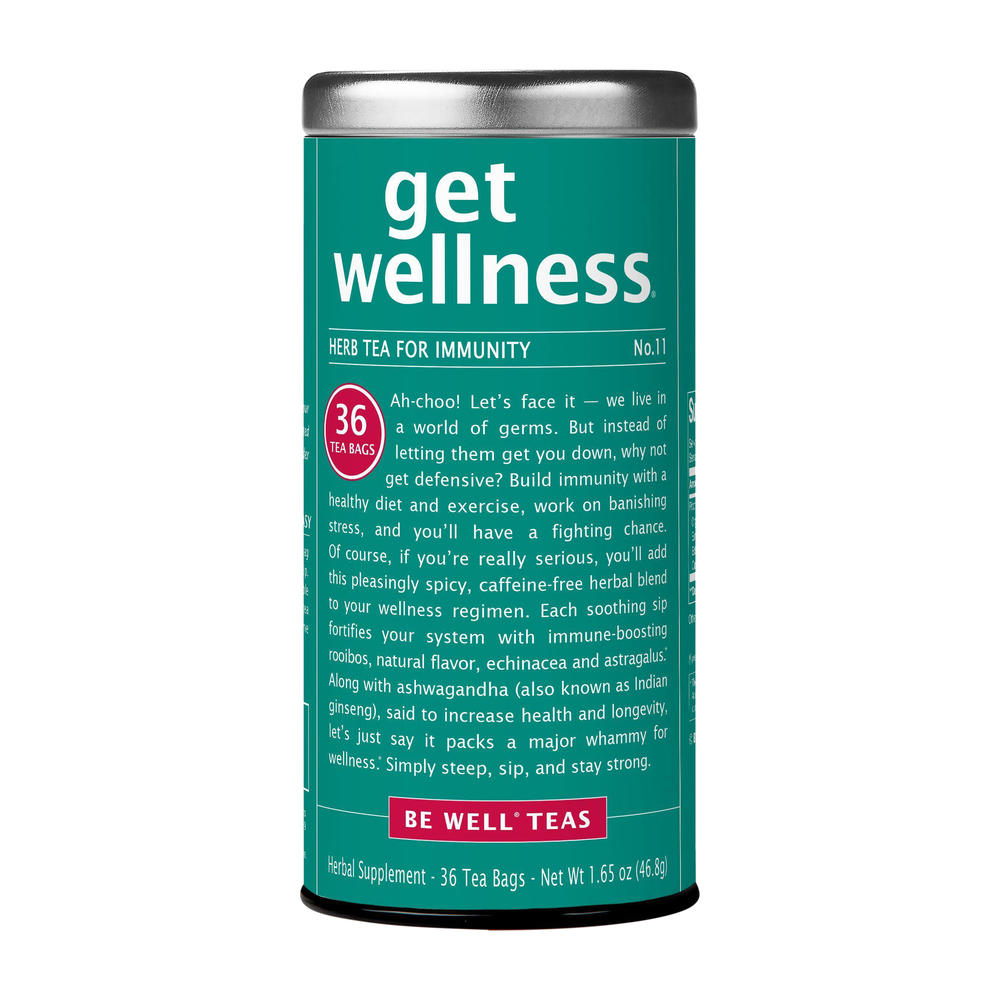 The Republic of Tea Get Wellness Tea Bags for Immunity, 36 ct