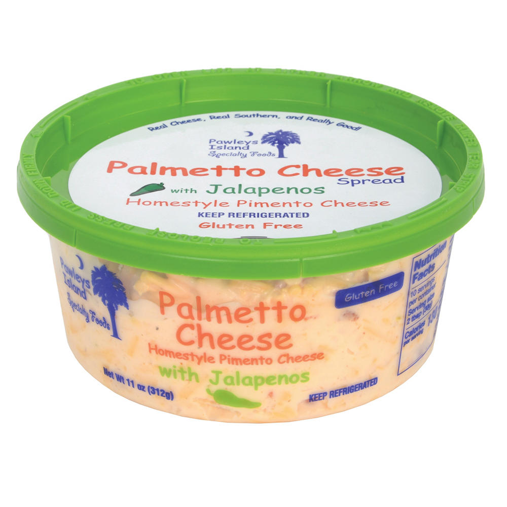 Palmetto Cheese Homestyle Pimento Cheese Spread with Jalapenos, 11 oz