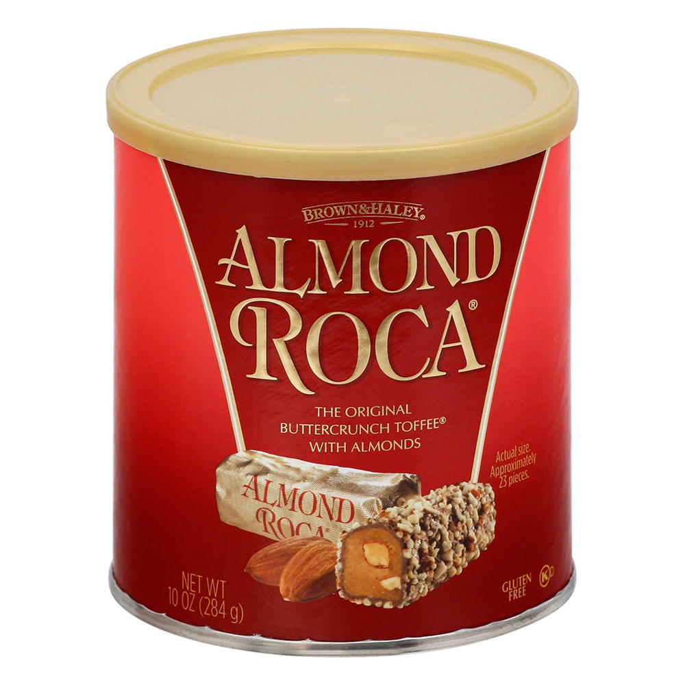 Almond Roca Original Buttercrunch Toffee with Almonds, 10 oz