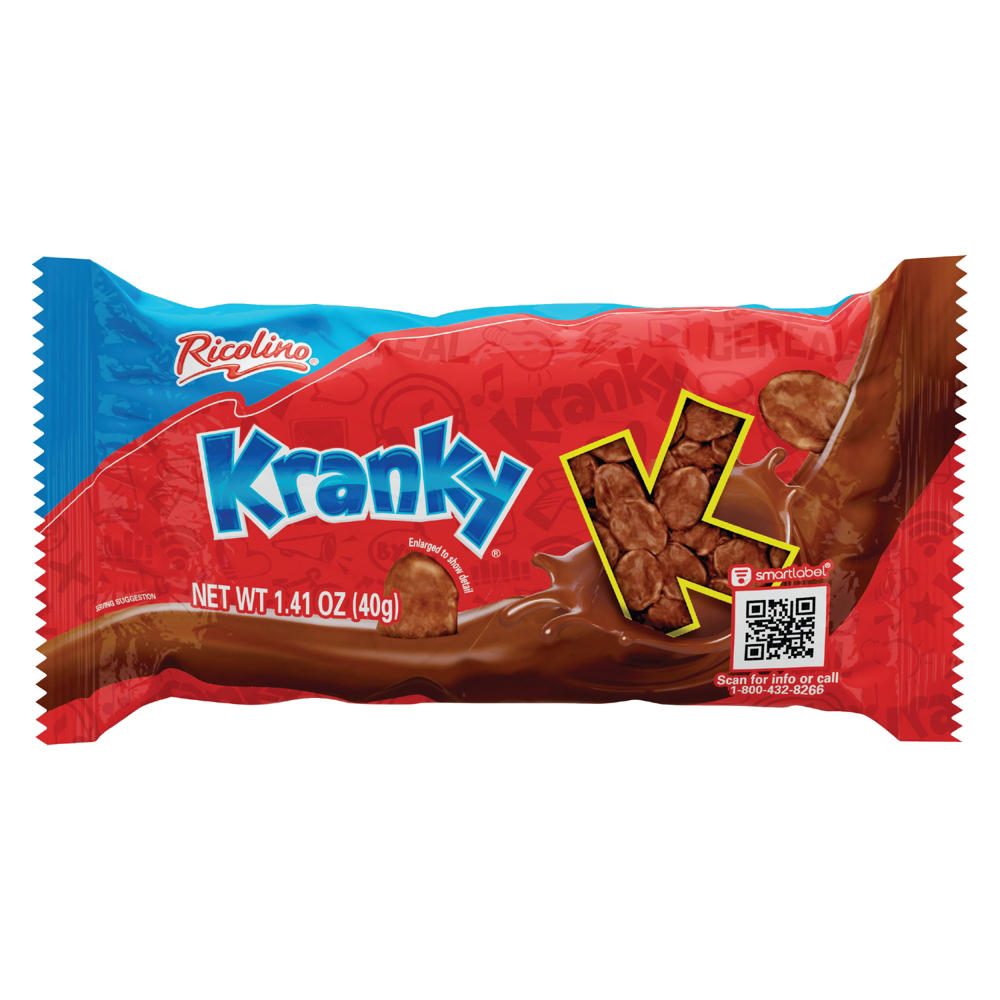 Ricolino Kranky Chocolate Covered Corn Flakes, 1.41 oz