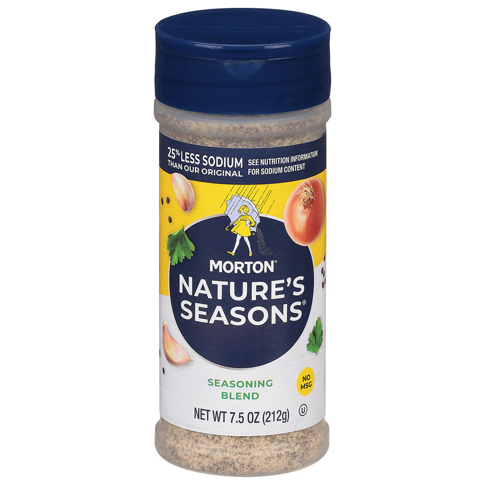 Morton Nature's Seasons Low Sodium Seasoning Blend, 7.5 oz