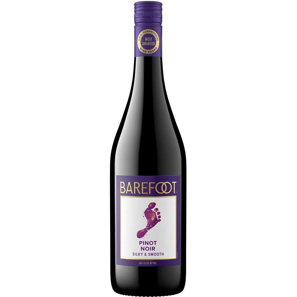 Barefoot Pinot Noir California Red Wine, 750 mL