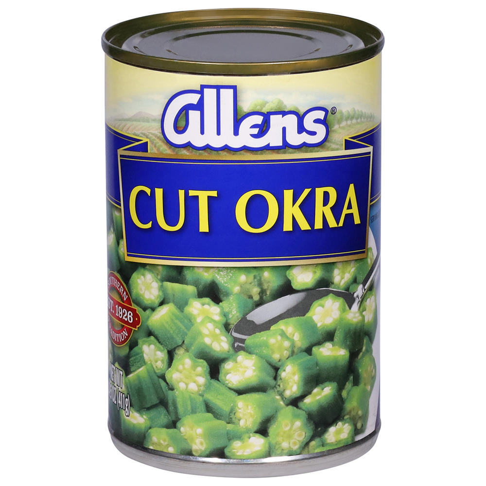Allens Cut Okra, 14.5 oz
