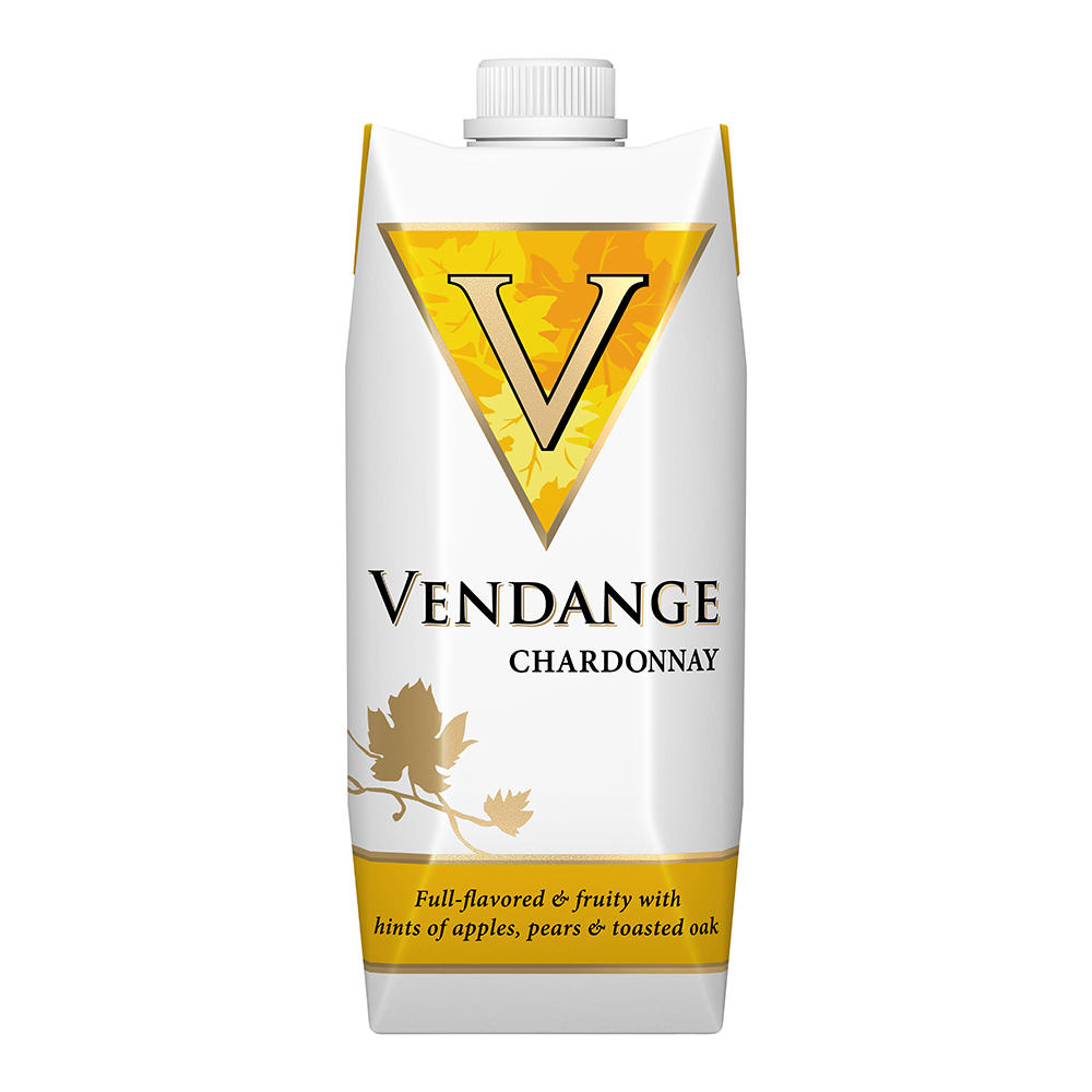 Vendange Chardonnay California White Wine, 500 mL