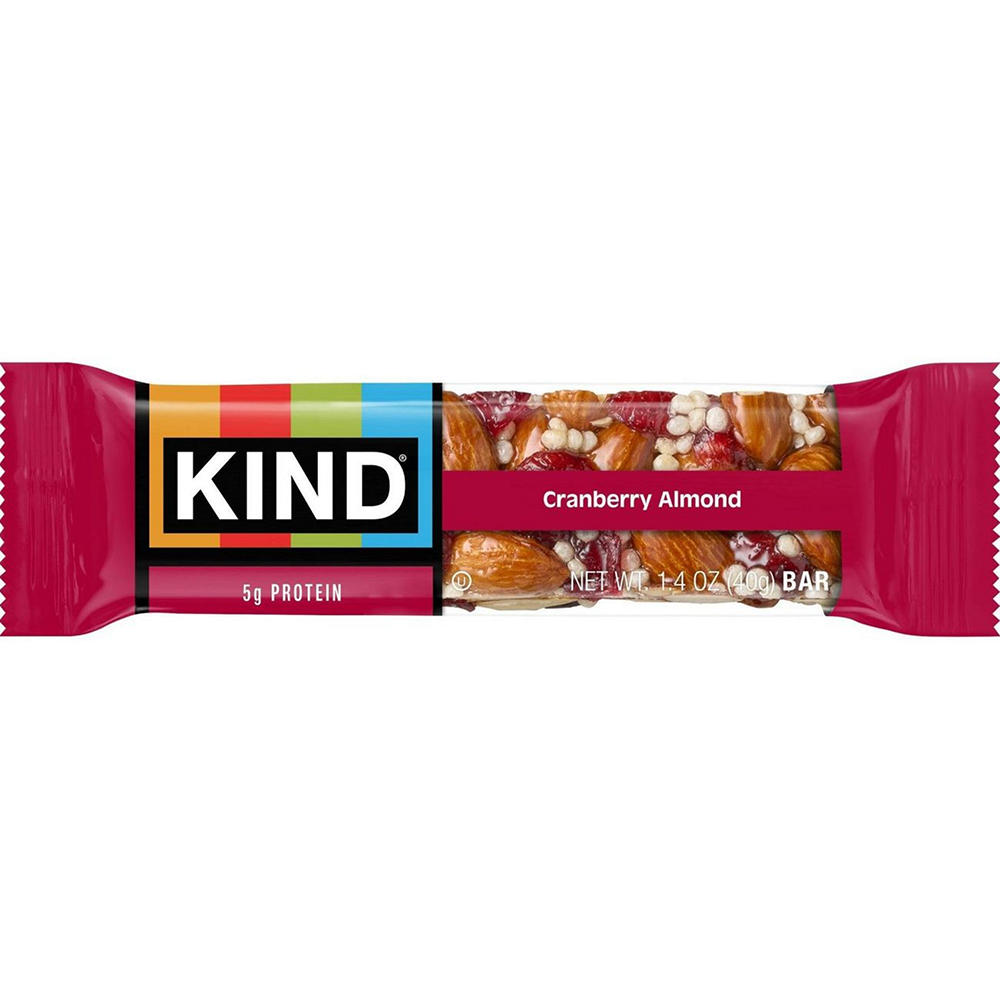 Kind Plus Cranberry Almond + Antioxidants Nutrition Bar, 1.4 oz
