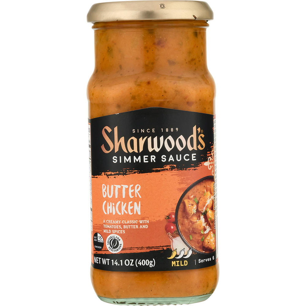 Sharwood's Butter Chicken Simmer Sauce - Mild, 14.1 oz