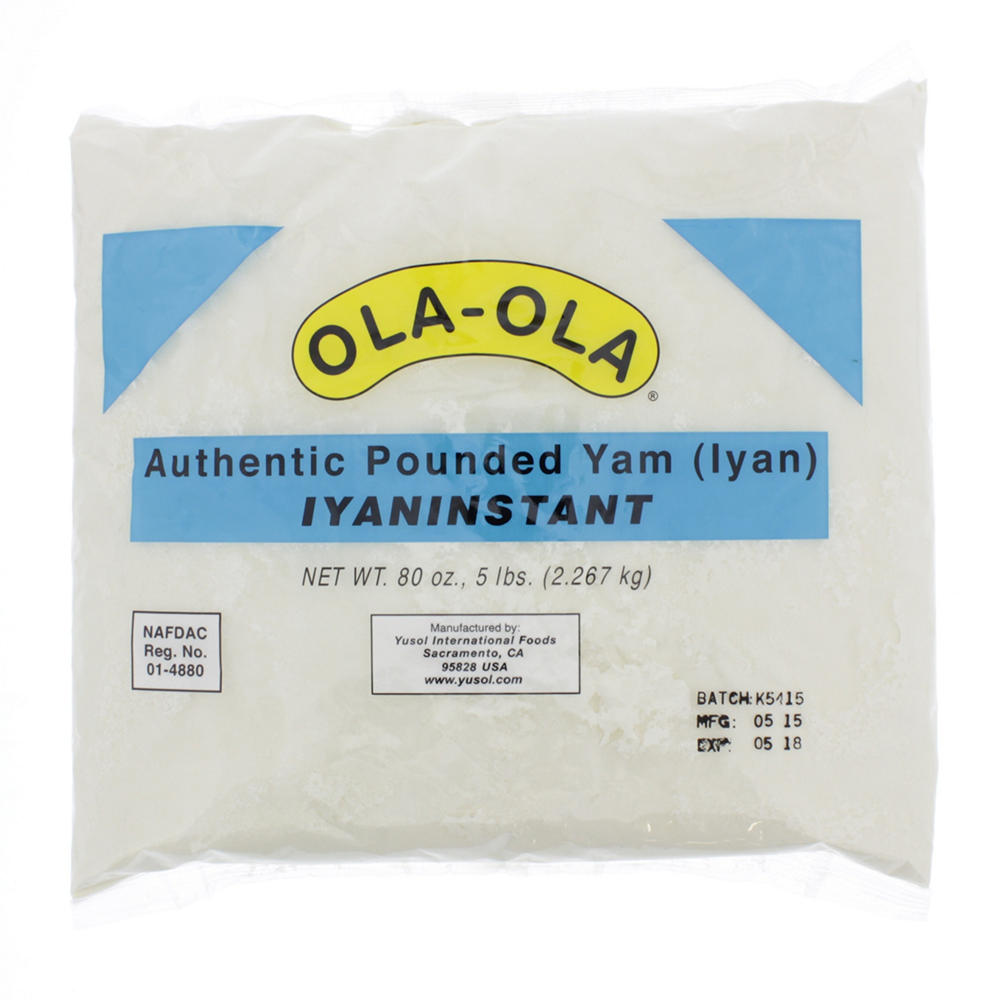 OLA-OLA Authentic Pounded Yam, 5 lb