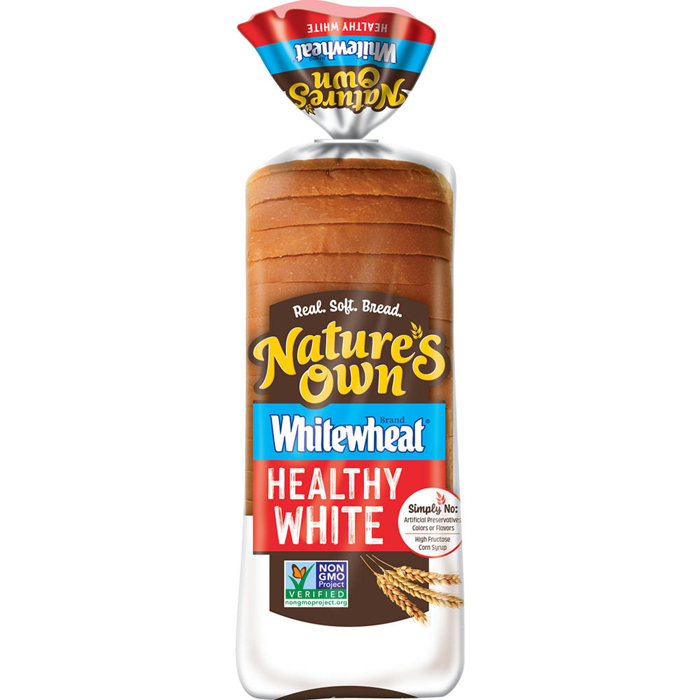 Nature's Own Whitewheat Sliced Bread, 20 oz