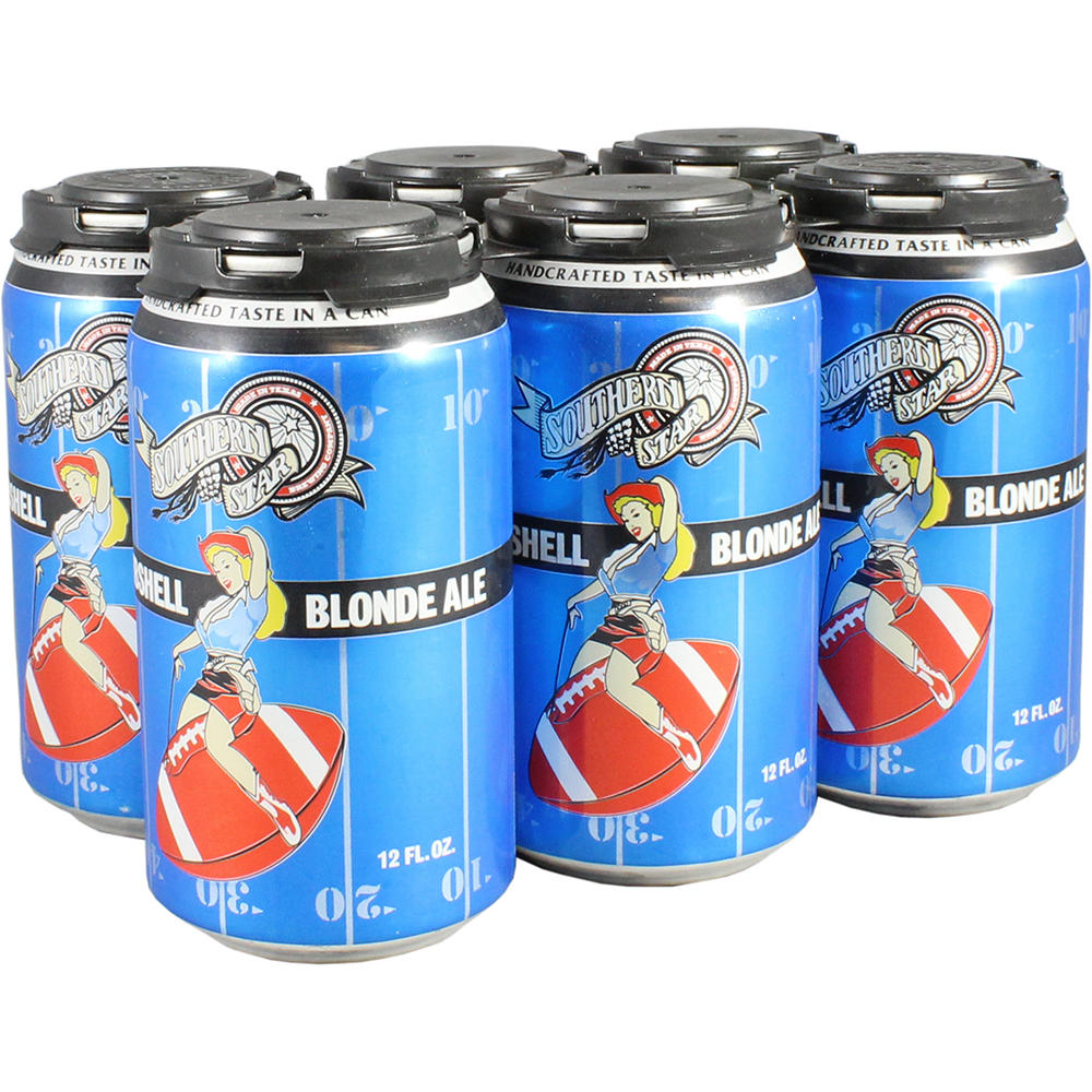 Southern Star Bombshell Blonde Ale Craft Beer 6 pk Cans, 12 oz
