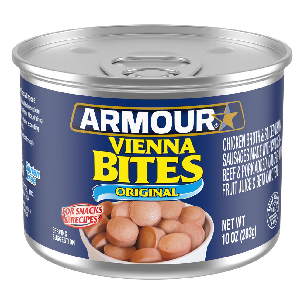 Armour Original Vienna Canned Sausage Bite, 10 oz