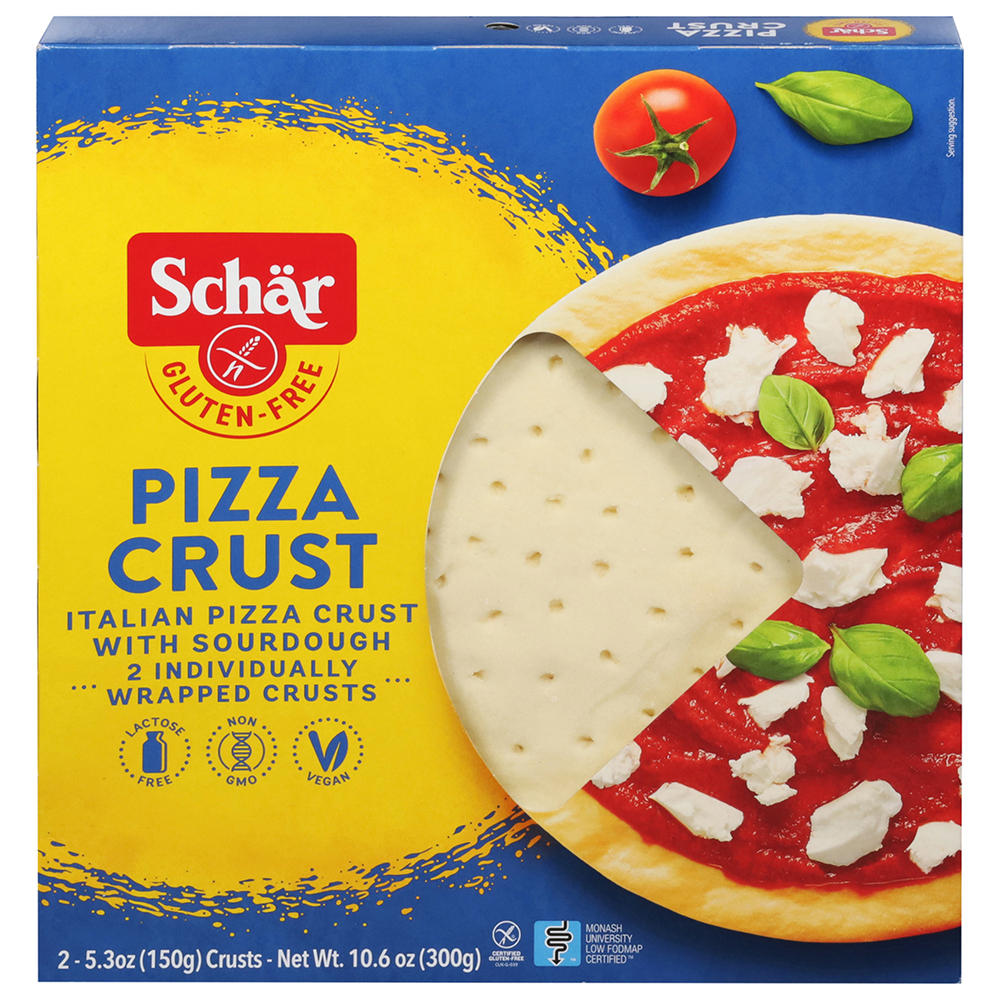 Schar Gluten Free Pizza Crusts, 10.6 oz