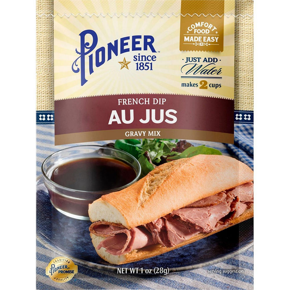 Pioneer French Dip Au Jus Gravy Mix, 1 oz