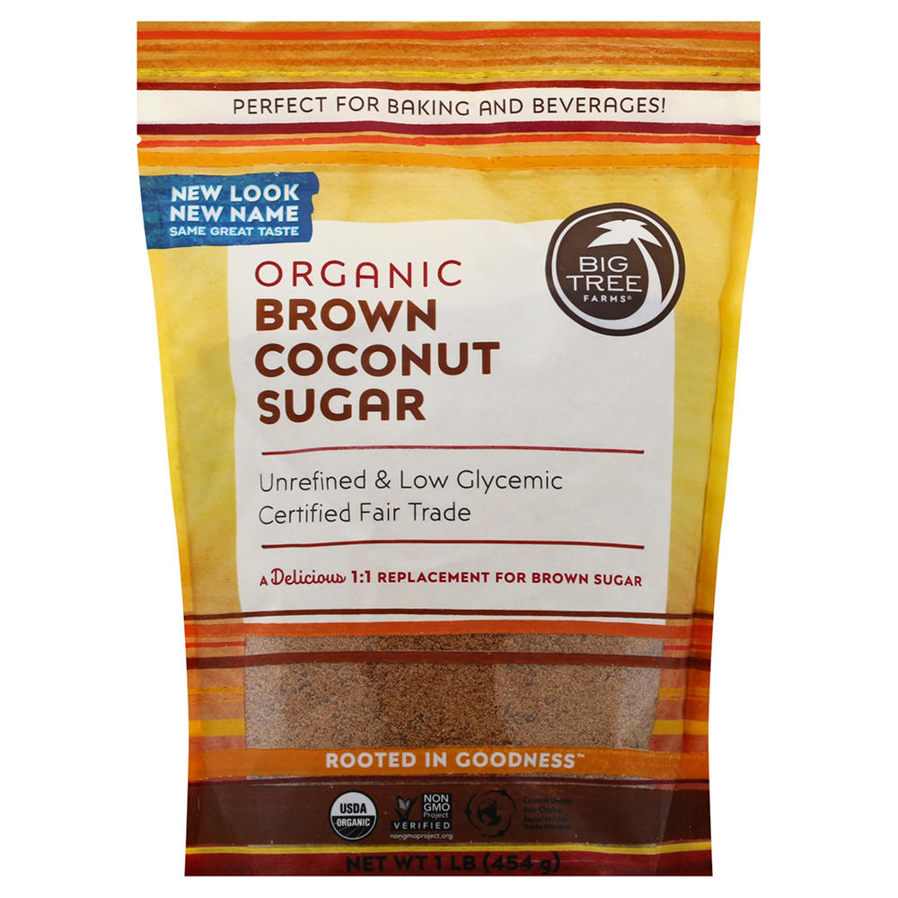 Big Tree Farms Organic Brown Coconut Palm Sugar, 16 oz