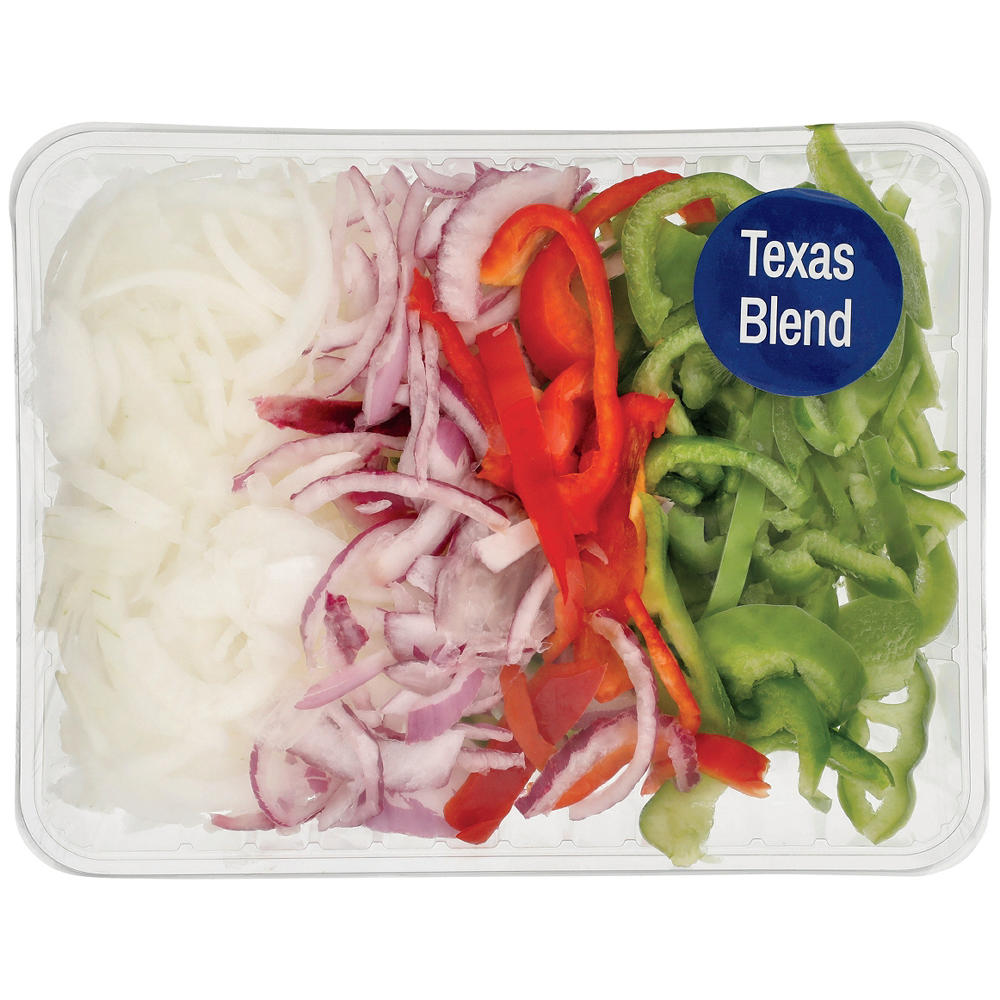 H-E-B Fresh Cut Fajita Vegetables - Texas Blend, 12 oz