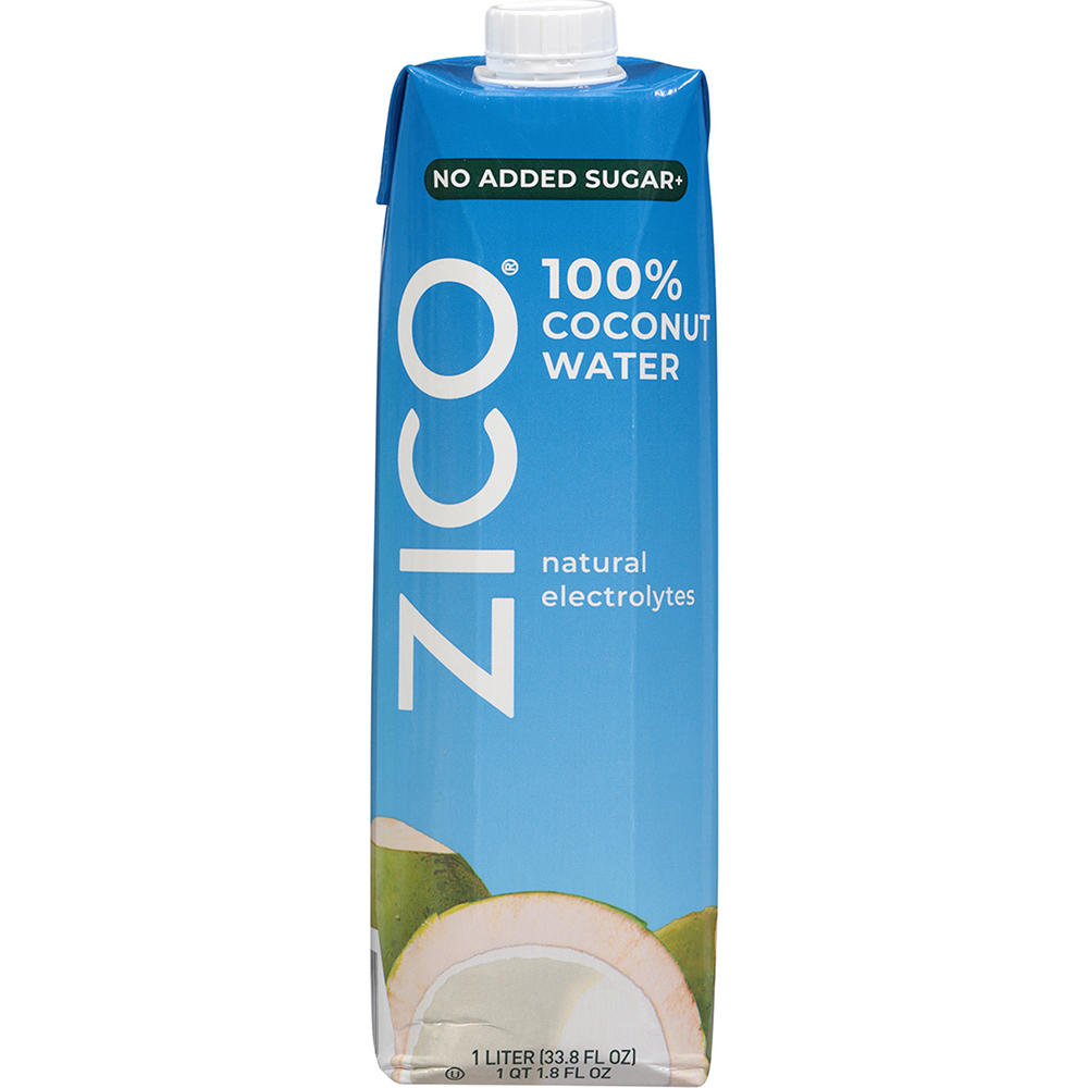 ZICO No Added Sugar 100% Coconut Water, 1 L