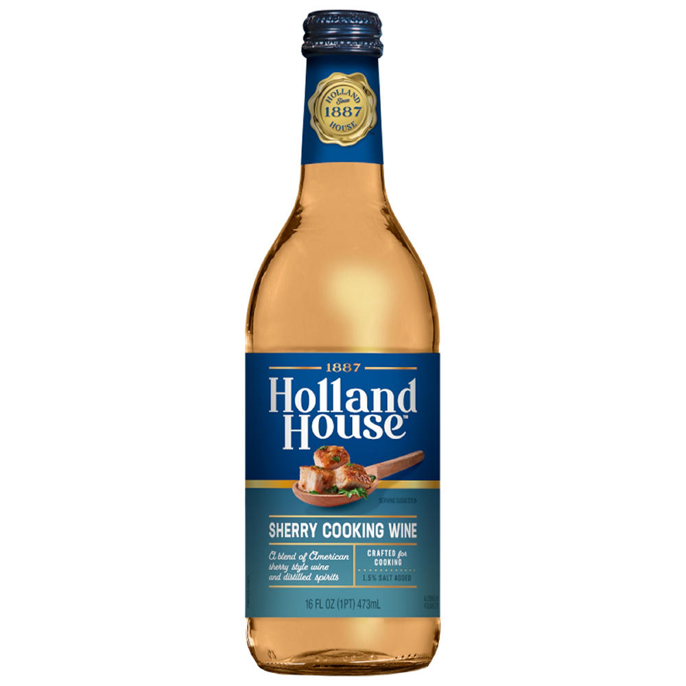 Holland House Sherry Cooking Wine, 16 oz