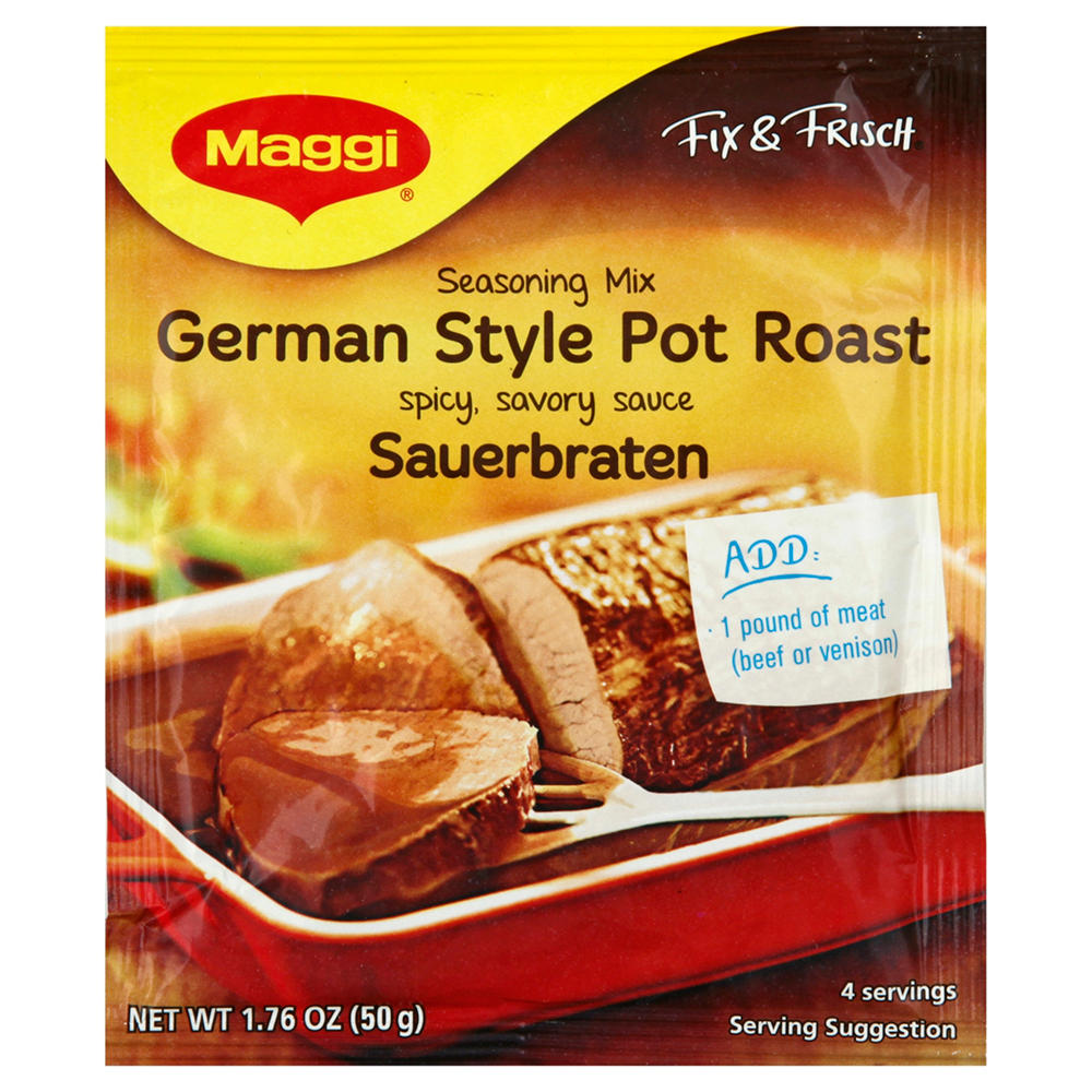 MAGGI Seasoning Mix, Sauerbraten, German Style Pot Roast, 1.76 oz