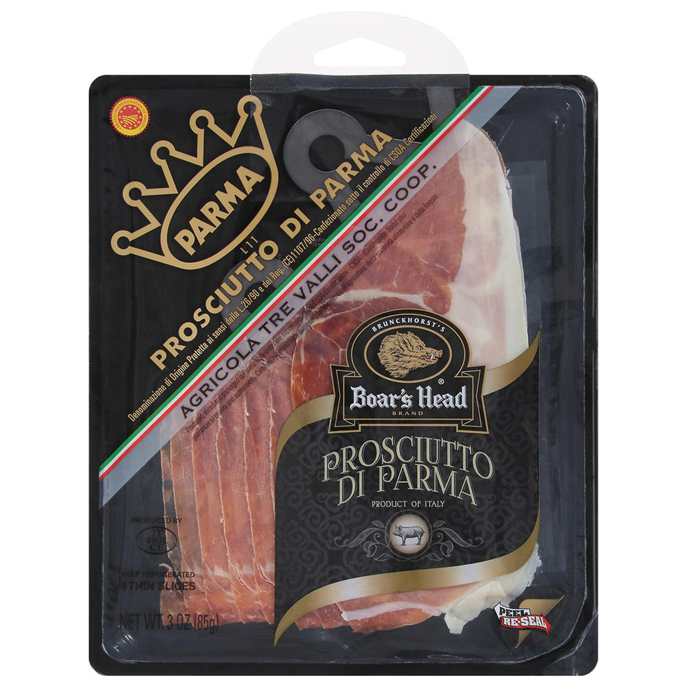 Boar's Head Prosciutto di Parma, 3 oz