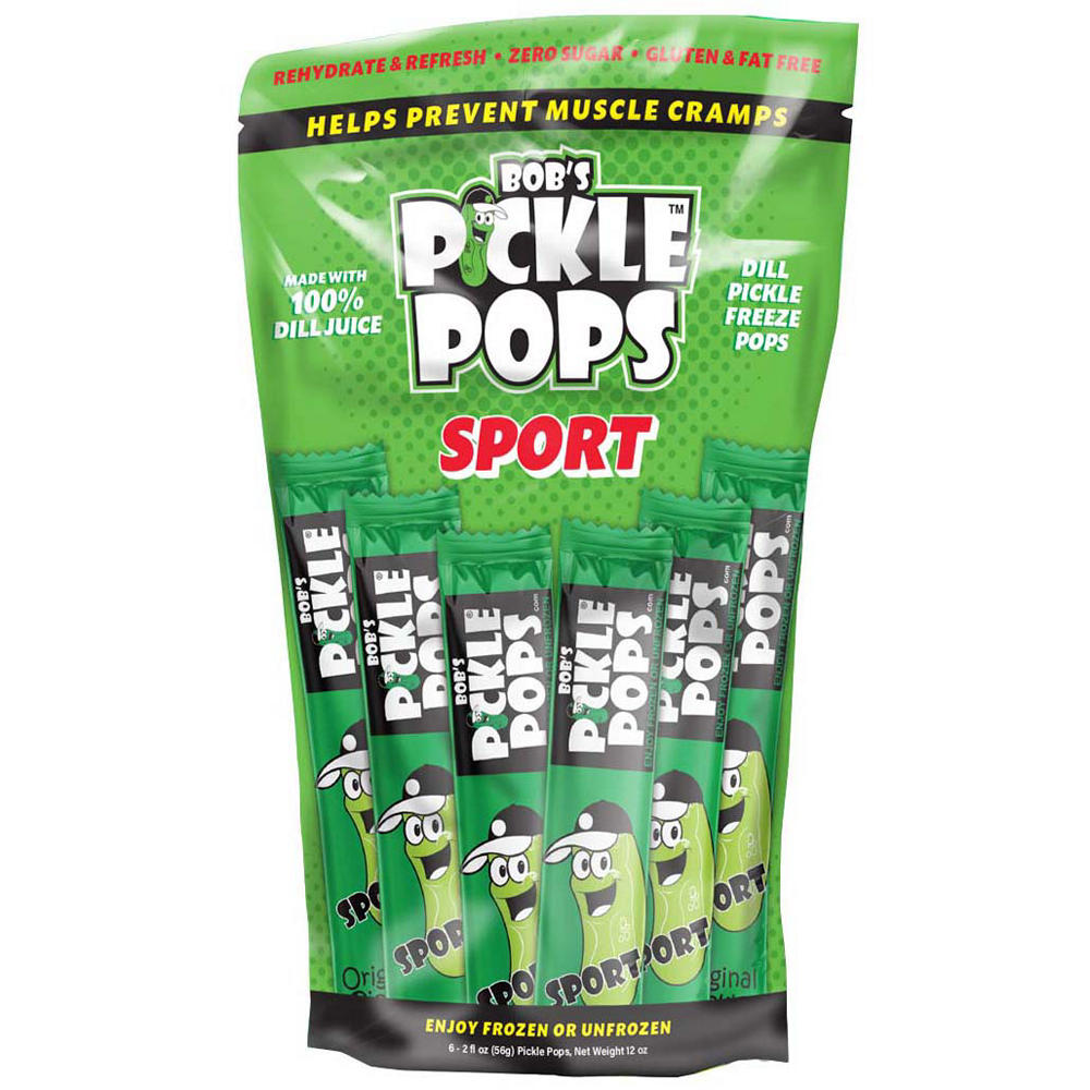Bob's Pickle Original Dill Flavored Pickle Freezer Pops, 6 ct