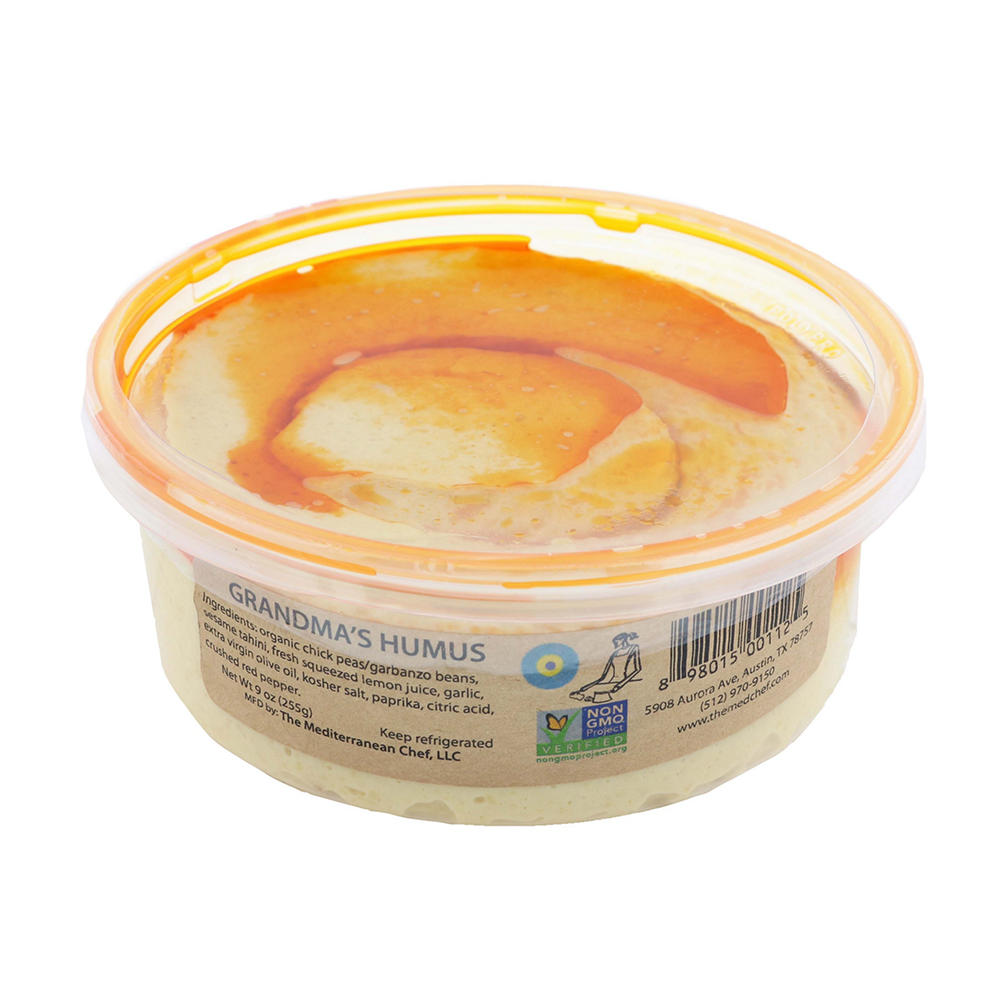 The Mediterranean Chef Grandma's Hummus, 9 oz
