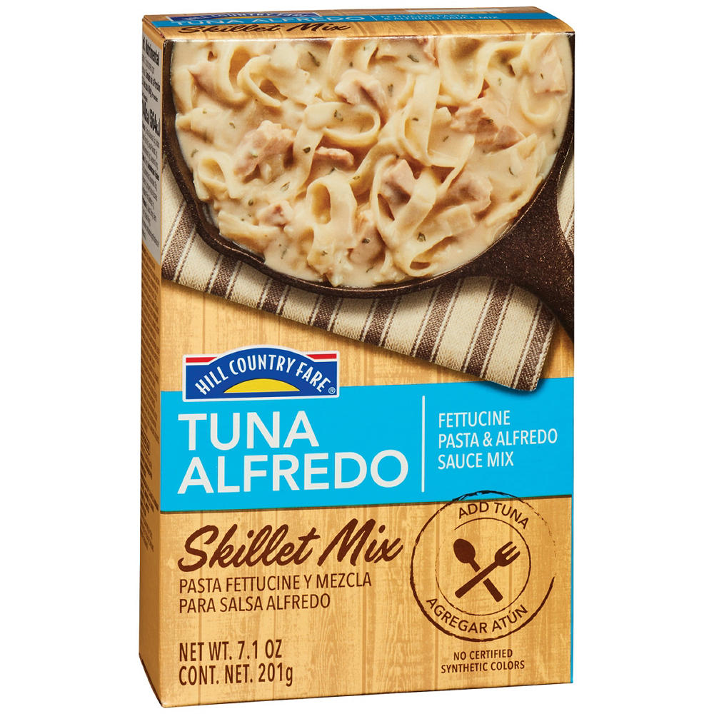 Hill Country Fare Tuna Alfredo Skillet Mix, 7.1 oz