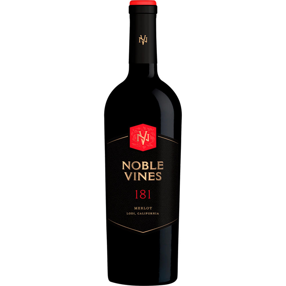 Noble Vines 181 Merlot California Red Wine, 750 mL