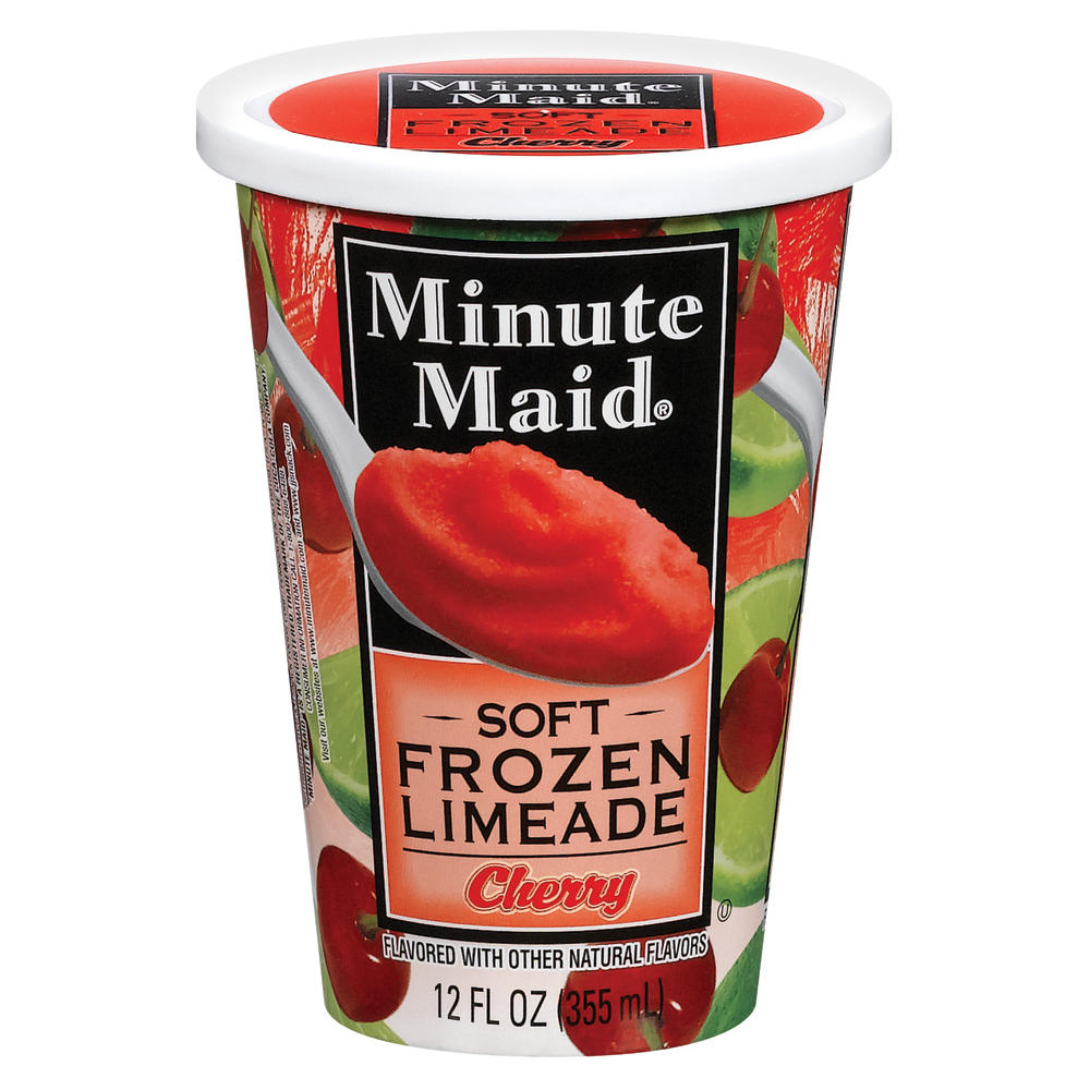 Minute Maid Soft Frozen Cherry Limeade, 12 oz