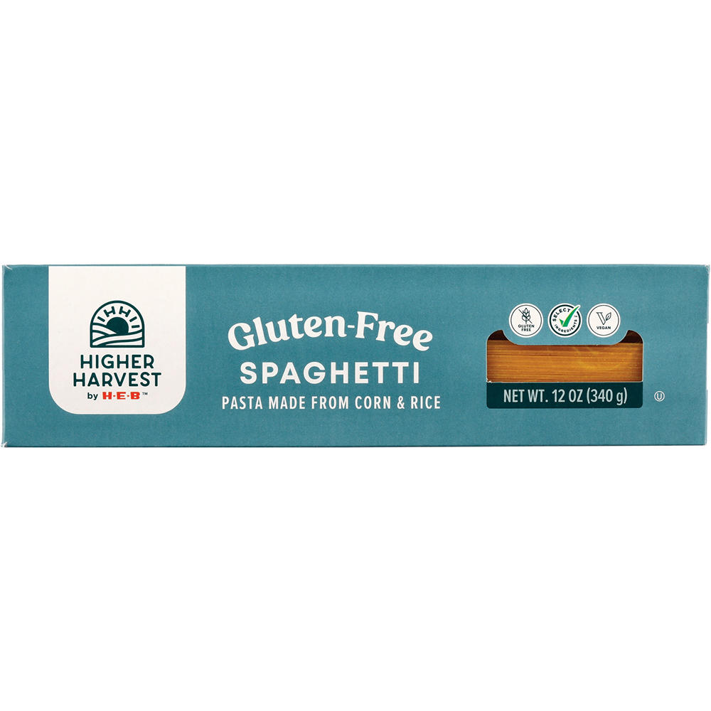 Higher Harvest by H-E-B Gluten Free Spaghetti Noodles, 12 oz