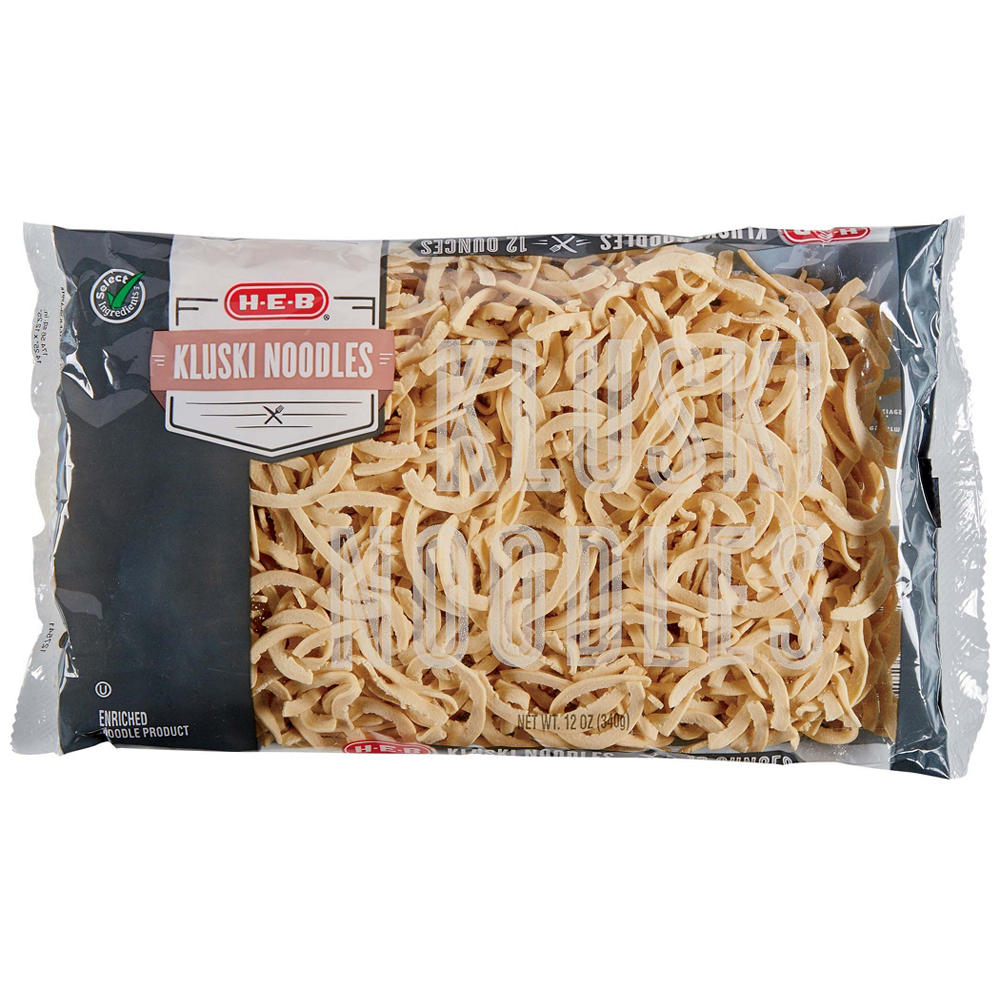 H-E-B Kluski Noodles, 12 oz