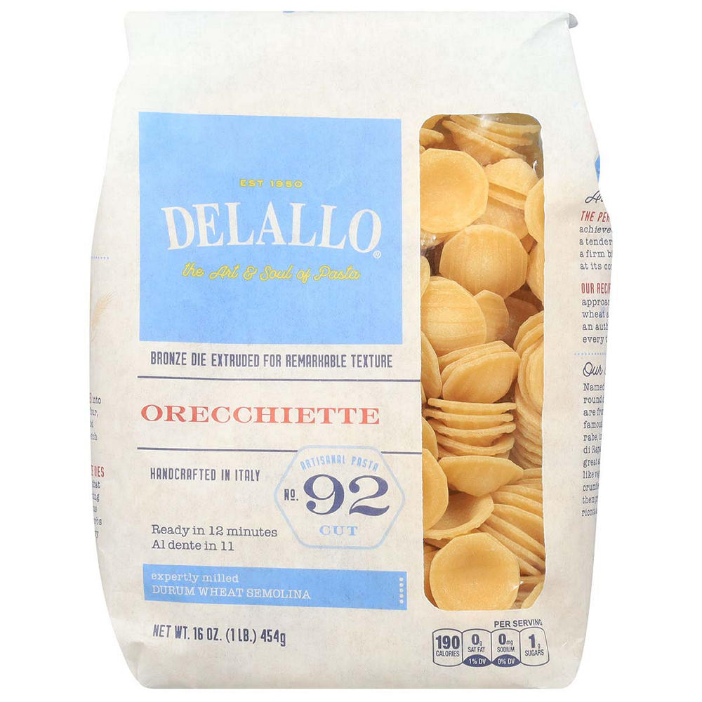 DeLallo No. 92 Orecchiette, 16 oz