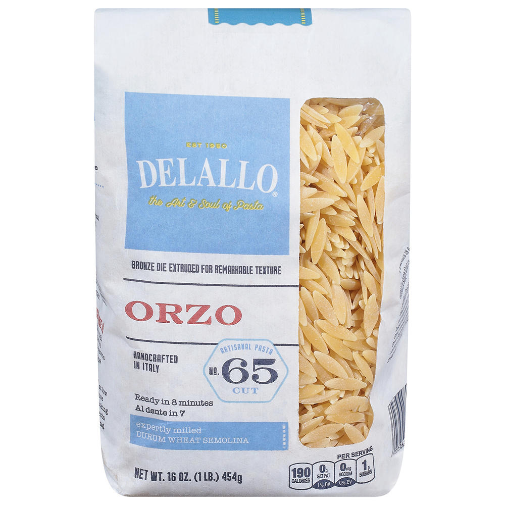 DeLallo No. 65 Orzo, 16 oz
