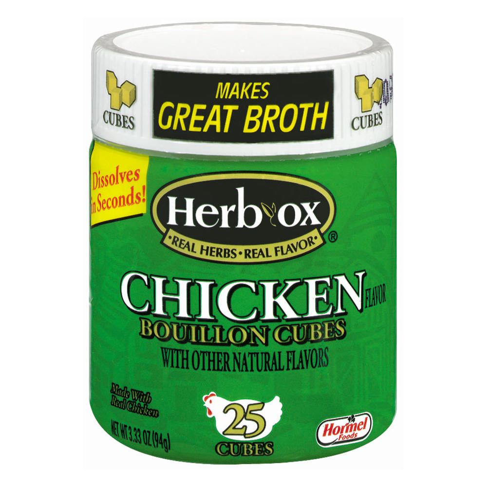Herb Ox Chicken Flavor Bouillon Cubes, 25 ct