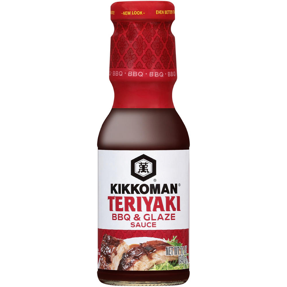 Kikkoman Teriyaki BBQ & Glaze Sauce, 12 oz