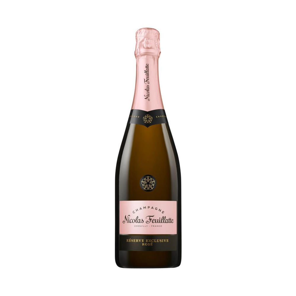 Nicolas Feuillatte Brut Rose Champagne France Sparkling Wine, 750 mL