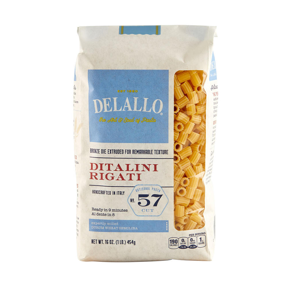DeLallo No. 57 Ditalini Rigati, 16 oz
