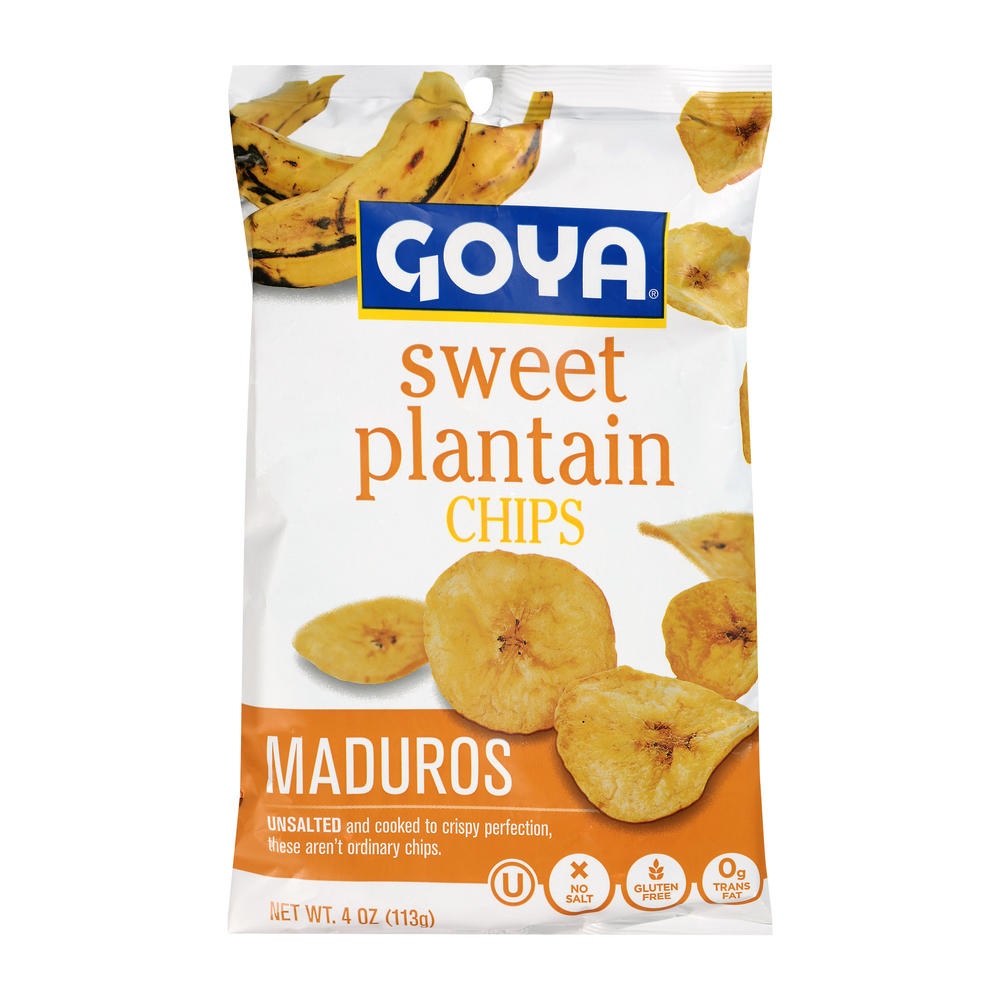 Goya Sweet Plantain Chips, 4 oz