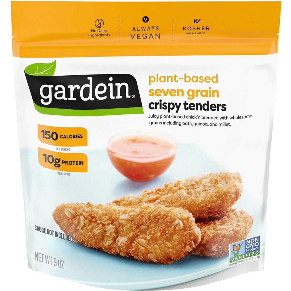 Gardein Plant-Based Vegan Seven Grain Crispy Tenders, 9 oz